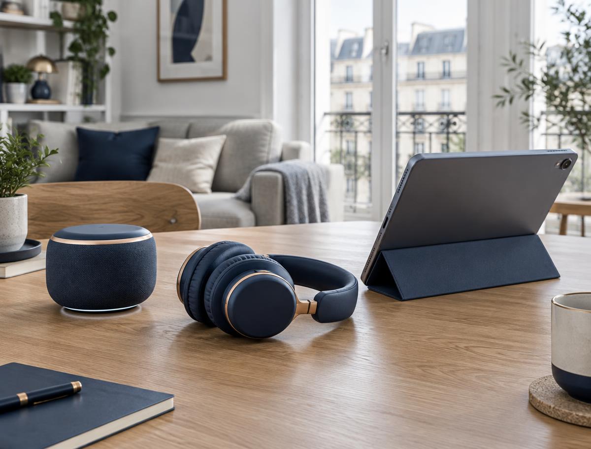 Consumer technology products in a home setting